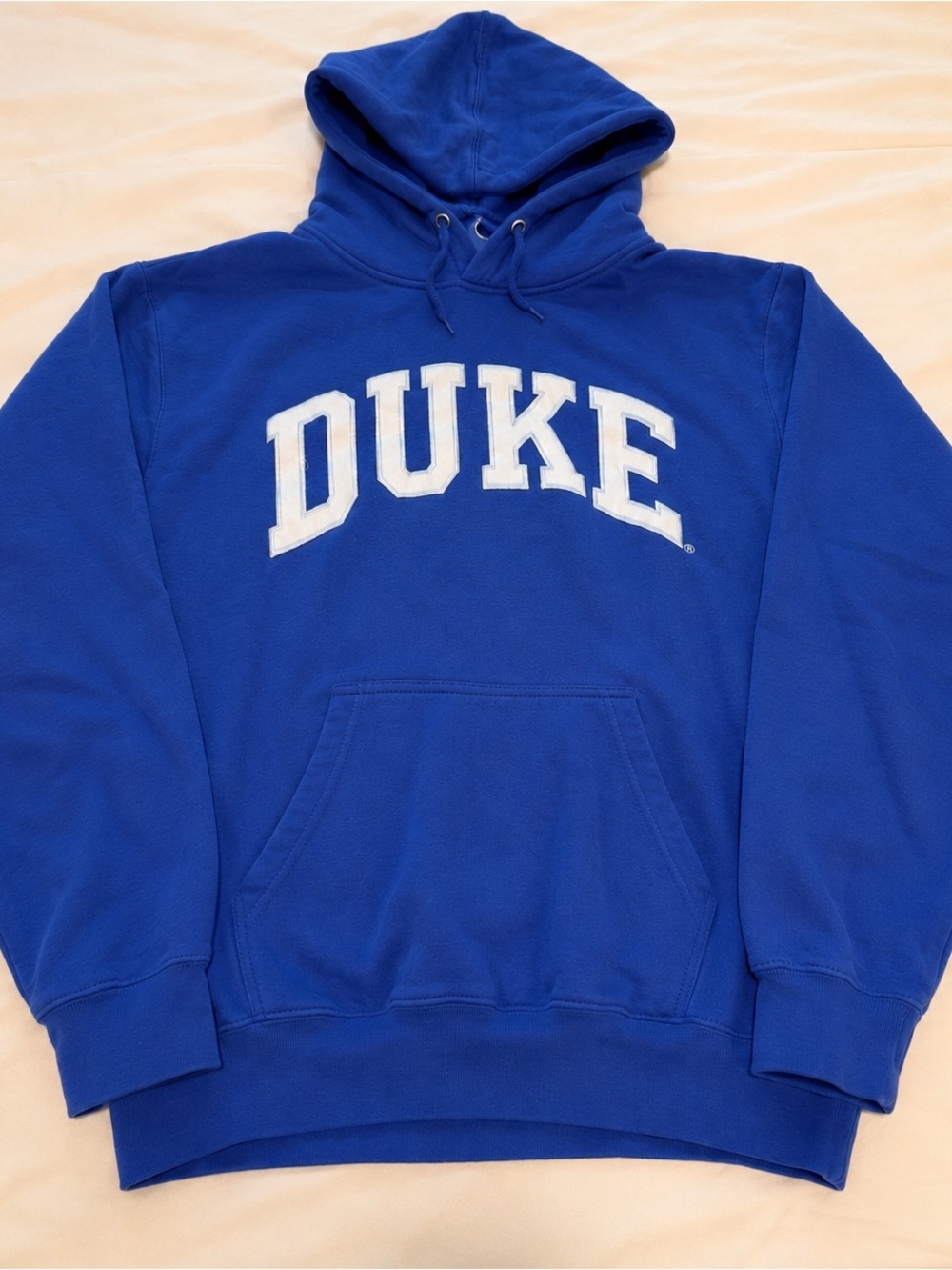 Duke Hoodie - Blue Pullover Bold Collegiate Sweatshirt